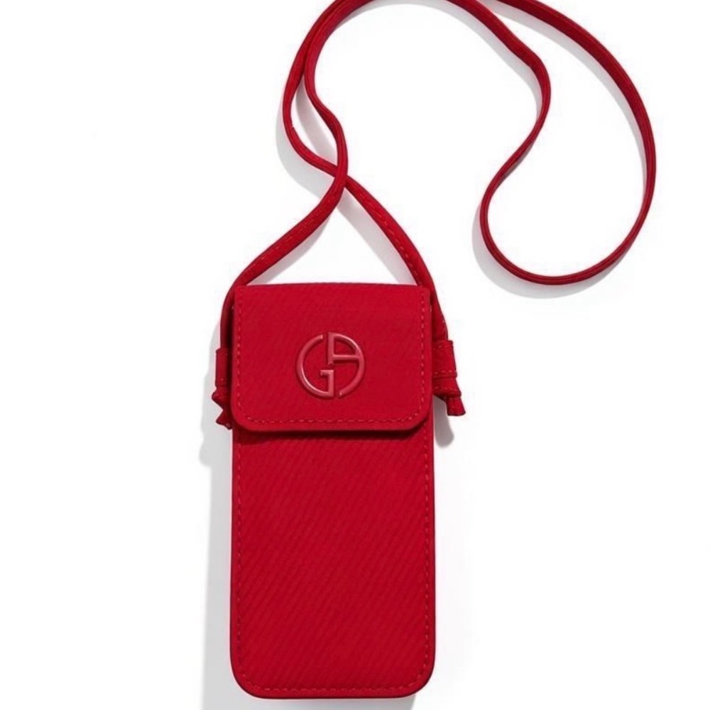 GWP- Red Crossbody Cosmetic Bag/Pouch